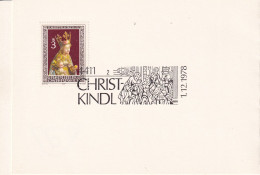 CHRISTKINDL 1978 - Lettres & Documents