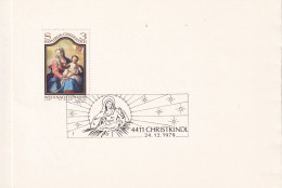 CHRISTKINDL 1979 - Storia Postale