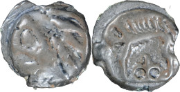 Gaule - Leuques - Potin à La Tête D'indien Au Gros Oeil - 75-50 BC - LT.9078 - 20-280 - Celtic