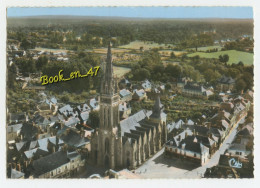 {91951} 35 Ille Et Vilaine La Guerche De Bretagne , Vue Aérienne Sur L' Eglise - La Guerche-de-Bretagne