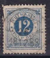 SWEDEN 1877 - Canceled - Sc# 32 - Oblitérés