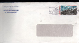 MONACO SEUL SUR LETTRE POUR LA FRANCE 1978 - Covers & Documents