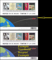 BL109**(3249/3253) - Tintin & La Lune / Kuifje En De Maan / Tim Und Der Mond - ÉTOILE SUPPLÉMENTAIRE/EXTRA STER - Philabédés (cómics)