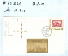 CANADA 1982. -- Mounted Police Montée; GRC / RCMP; Gendarmerie; Sc. # 911; Premier Jour / First Day (10260) - Lettres & Documents