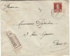 ARGENTINA 1923 R - LETTER SENT FROM BUENOS AIRES TO PARIS - Lettres & Documents