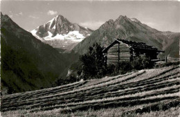 Unterbäch - Sommerlandschaft Mit Bietschhorn (10221) * 16. 7. 1964 - Unterbäch