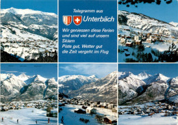 Telegramm Aus Unterbäch - 5 Bilder (46797) * 13. 4. 1993 - Unterbäch