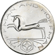 États-Unis, 1 Once, Hoffman And Hoffman Unicorn, 1981, Hoffman Mint, Argent - Plata