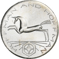 États-Unis, 1 Once, Hoffman And Hoffman Unicorn, 1981, Hoffman Mint, Argent - Argent