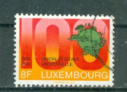 LUXEMBOURG - N°840 Oblitéré - Centenaire De L'U.P.U. - Gebruikt