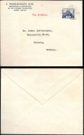 Japan Kobe Cover Mailed To Germany 1920s - Lettres & Documents