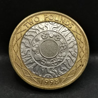 2 POUNDS 1998 ELIZABETH II ROYAUME UNI - 2 Pounds