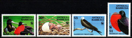 Antigua Barbuda 1994 - Mi.Mr. 2101 - 2104 - Postfrisch MNH - Tiere Animals Vögel Birds WWF - Albatrosse & Sturmvögel