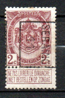 1724 B Voorafstempeling - SERAING 11 - Roulettes 1910-19