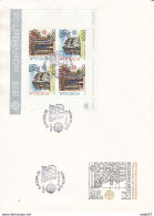 EUROPA CEPT FDC BLOC 1978 Monuments 02-05-1978 - FDC