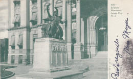 USA. Postcard From Soldiers Monument Jersey City, N.J., With Fingerprint As Greeting, 1906 - Altri & Non Classificati