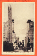 33084 / ⭐ (•◡•) LOUXOR Egypte ◉ Obelisque JATHMES II LUXOR Thebes Egypt 1910s ◉ Editeur MOUTET LL-9 - Luxor