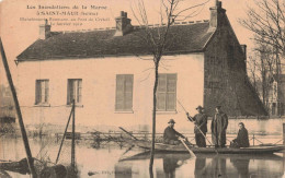 94 - SAINT MAUR - S29647 - Les Inondations De La Marne - Blanchisserie Baumann Au Pont De Créteil - 30 Janvier 1910 - Saint Maur Des Fosses