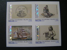 GREECE 2024 200 YEARS SINCE THE KASSOS HOLOCAUST Self-adhesive.. - Unused Stamps