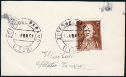 León - Edi O TP 1071 - Postal Mat "Zotes Del Páramo" - Brieven En Documenten