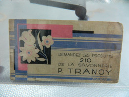 PARIS:CARTE PARFUMEE P.TRANOY +CALENDRIER 1935 - Profumeria Antica (fino Al 1960)