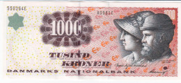 Denmark 1000,  1,000 Kroner. 1998. OLD Sign/Star. Kvl. 001. A0981E. Bodil Nyboe Andersen - Denemarken