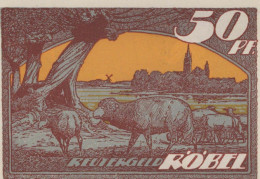 50 PFENNIG 1922 Stadt RoBEL Mecklenburg-Schwerin UNC DEUTSCHLAND Notgeld #PI934 - [11] Local Banknote Issues