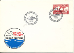 Norway Special Cover And Postmark D/S Böröysund Jubileumstur VDS 100 Years 11-7-1981 - Storia Postale