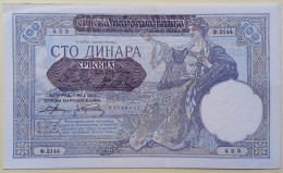 SERBIE - Billet De 100 Dinara. 1-05-41. Pick: 23. SUP+ - Serbie
