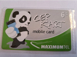 TURKEY/      NICE PREPAID / PANDA BEAR / MAXIMUMTEL / MINT CARD     **16882** - Turquie