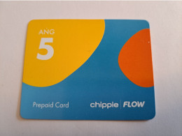 CURACAO PREPAID / CHIPPIE PREPAID CARD  ANG 5,- ,- DATE -31-12-2024 / USED CARD     **16884 ** - Antilles (Netherlands)