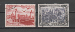 FRANCE P.A. N° 28 & 29 = 2 TIMBRES OBLITERES DE 1949 & 1950   Cote : 37 € - 1927-1959 Matasellados