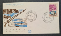 TAAF,  Timbre Numéro 23 ( Cote 32€ ) Oblitéré De Terre Adélie Le 4/3/1967. - Covers & Documents