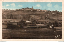 N°19285 Z -cpsm Montclar De Quercy -vue Générale- - Montclar De Quercy