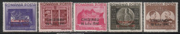 ROUMANIE - N°656F/L ** (1941) Surcharge : Chisinau 16 Lulie 1941 - Unused Stamps