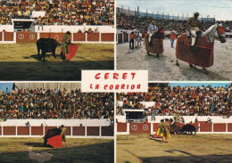 Ceret Corrida Torero Arenes Envoi  à Autrèches Guise  Flamme Ceret 1982 - Ceret