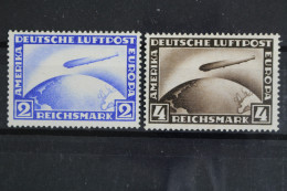 Deutsches Reich, MiNr. 423-424, Falz - Unused Stamps