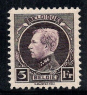 Belgique 1922 Mi. 183 Neuf * MH 100% Roi Albert Ier, 5 Fr - Ungebraucht