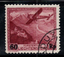 Liechtenstein 1935 Mi. 148 Oblitéré 100% Poste Aérienne 60 Rp, Aérien - Poste Aérienne