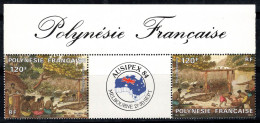 Polynésie Française 1984 Yv. 185A Neuf ** 100% Poste Aérienne Ausipex, Exposition Timbre - Unused Stamps