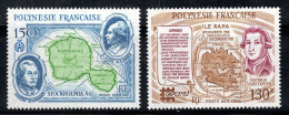 Polynésie Française 1986-87 Yv. 192, 197 Neuf ** 100% Poste Aérienne Stockholmia, Dépenses D'investissement - Unused Stamps