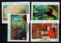 Polynésie Française 1983 Yv. 178-181 Neuf ** 100% Poste Aérienne Art, Peintures - Unused Stamps