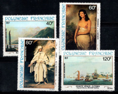 Polynésie Française 1981 Yv. 163-166 Neuf ** 100% Poste Aérienne Art, Peintures - Unused Stamps
