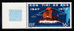 Polynésie Française 1972 Yv. 64 Neuf ** 100% Poste Aérienne Kon Tiki - Ungebraucht