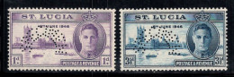 Sainte-Lucie 1946 Neuf ** 100% Victoire Specimen - Ste Lucie (...-1978)