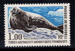 TAAF Terres Françaises De L'Antarctique Austral 1976 Yv. 58 Neuf ** 100% Faune, 1 F - Nuevos