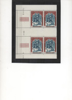 MONACO.1968. CROIX-ROUGE."ST-MARTIN".N°742, BLOC NEUF** .COIN DATE.1ER CHOIX - Blocks & Kleinbögen