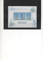 MONACO.1985. "1ERE TRANSAT MONACO-NEW YORK". BLOC-FEUILLET N°BF32. NEUF**.1ER CHOIX. - Blocks & Kleinbögen