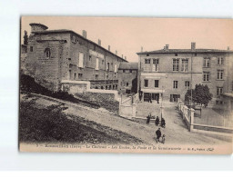 ROUSSILLON : Le Château, Les Ecoles, La Poste Et La Gendarmerie - Très Bon état - Roussillon