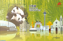 Macao 2010 Panda S/s, Mint NH, Nature - Animals (others & Mixed) - Pandas - Ongebruikt